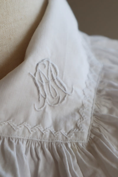 1900s Drone Work Lace Blouse