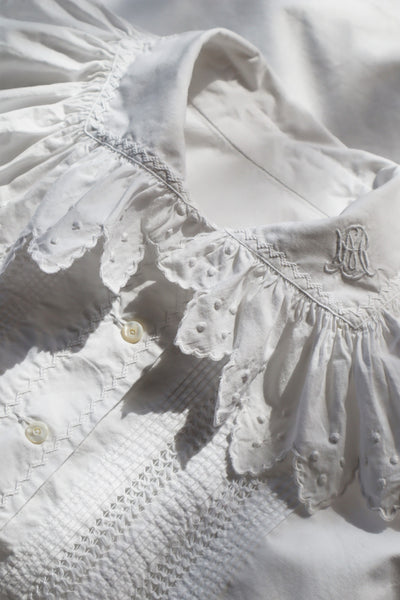 1900s Drone Work Lace Blouse