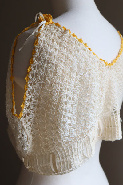 1920s Crochet Cami Top