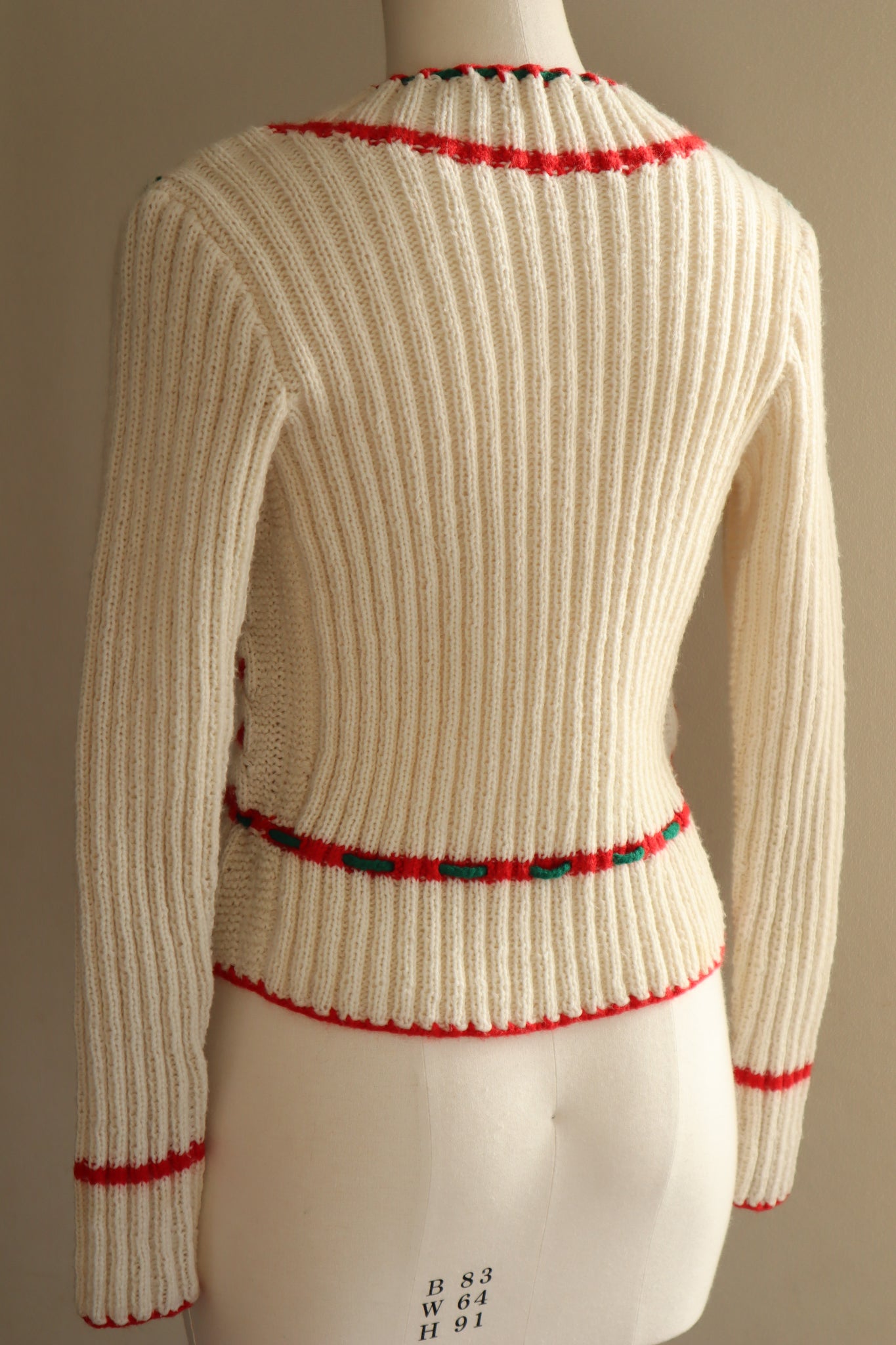 70s Soft Yarn Hand Knit Austrian Cardigan