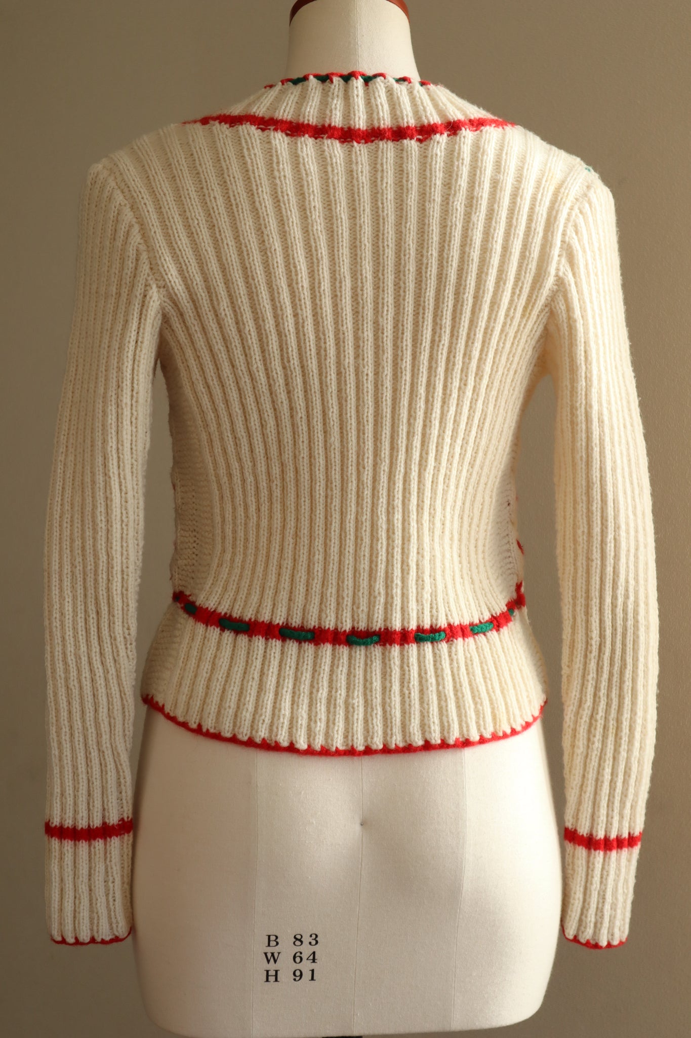 70s Soft Yarn Hand Knit Austrian Cardigan