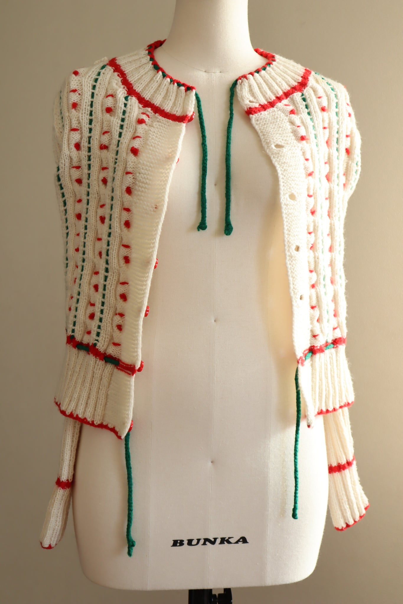 70s Soft Yarn Hand Knit Austrian Cardigan