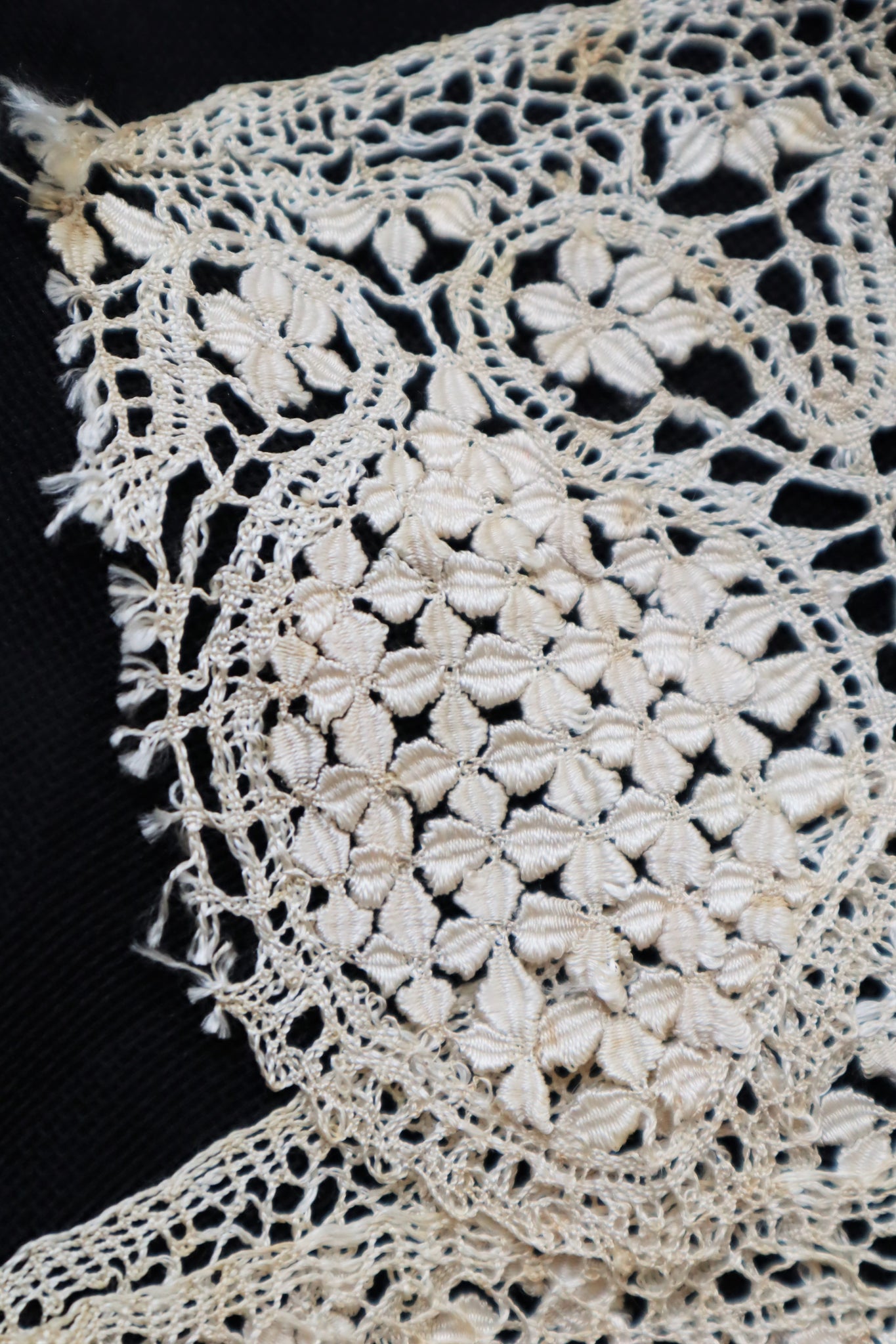 1900s Silk Maltese Lace