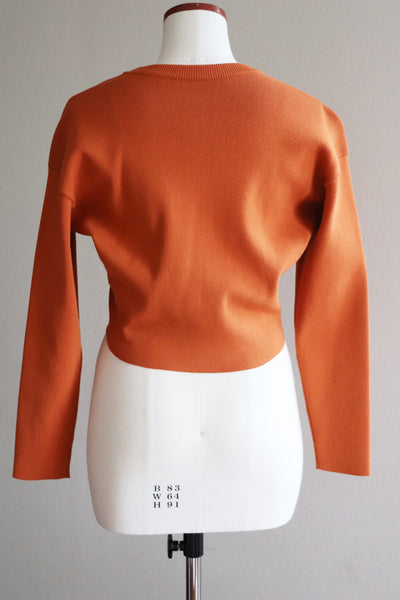 Vintage Orange Sweater