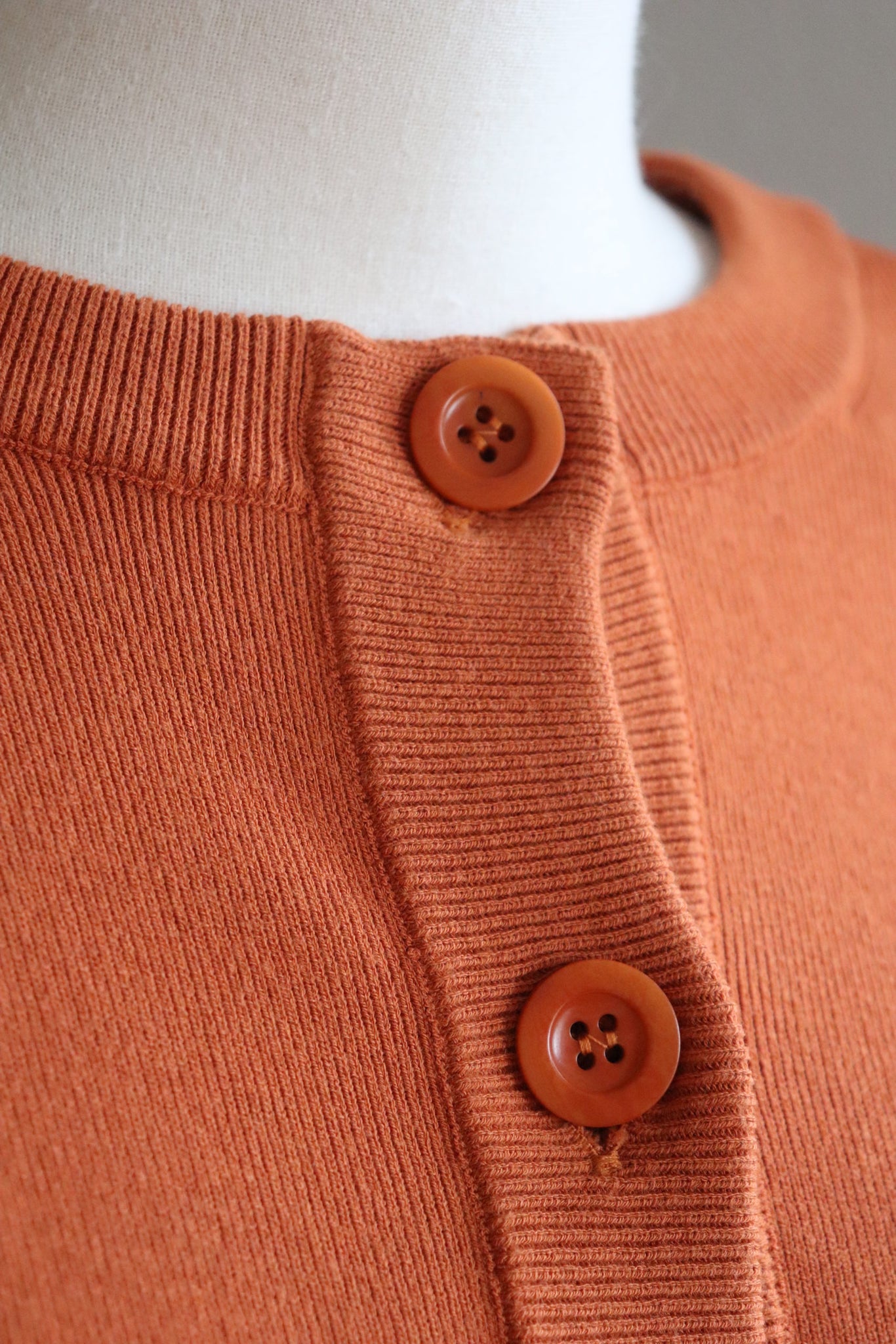 Vintage Orange Sweater