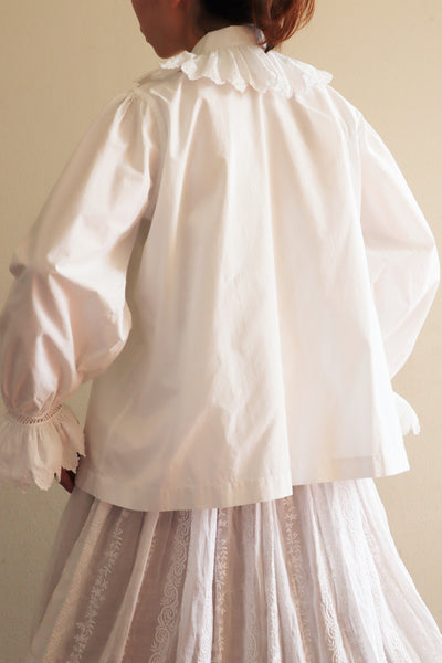 1900s Drone Work Lace Blouse