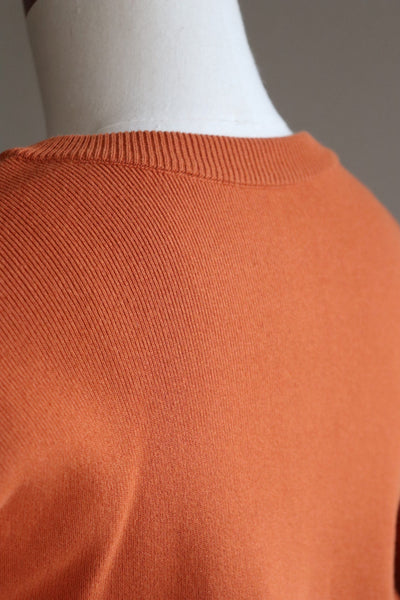 Vintage Orange Sweater