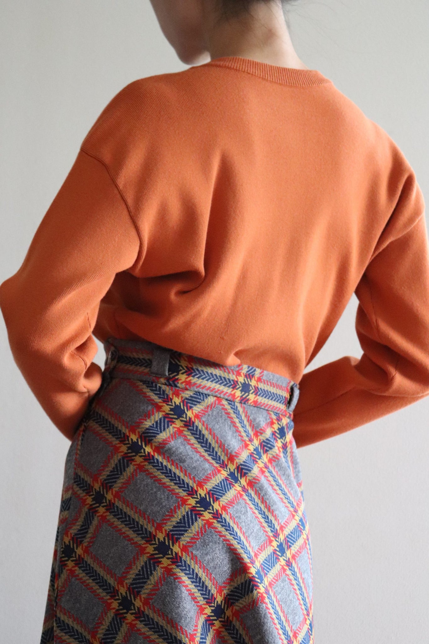 Vintage Orange Sweater