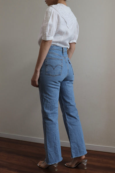 Levi's Premium Ribcage Crop Flare Pants