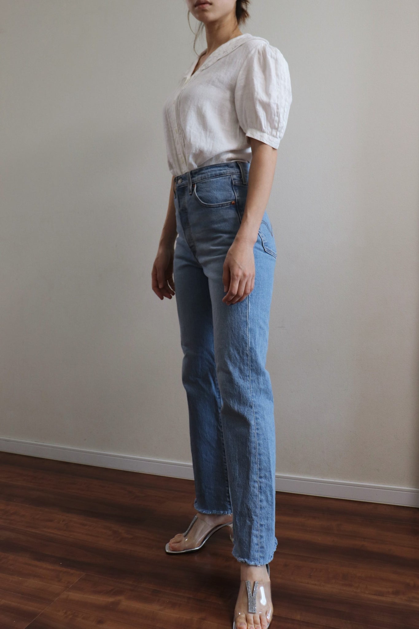 Levi's Premium Ribcage Crop Flare Pants