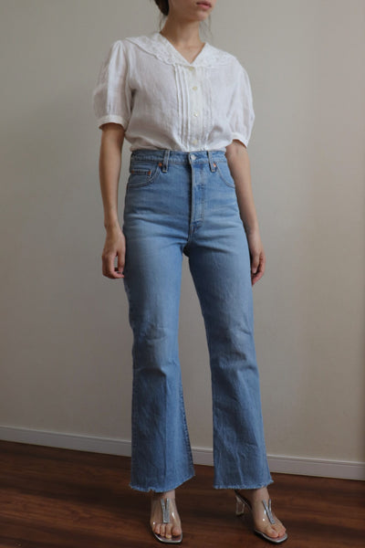 Levi's Premium Ribcage Crop Flare Pants