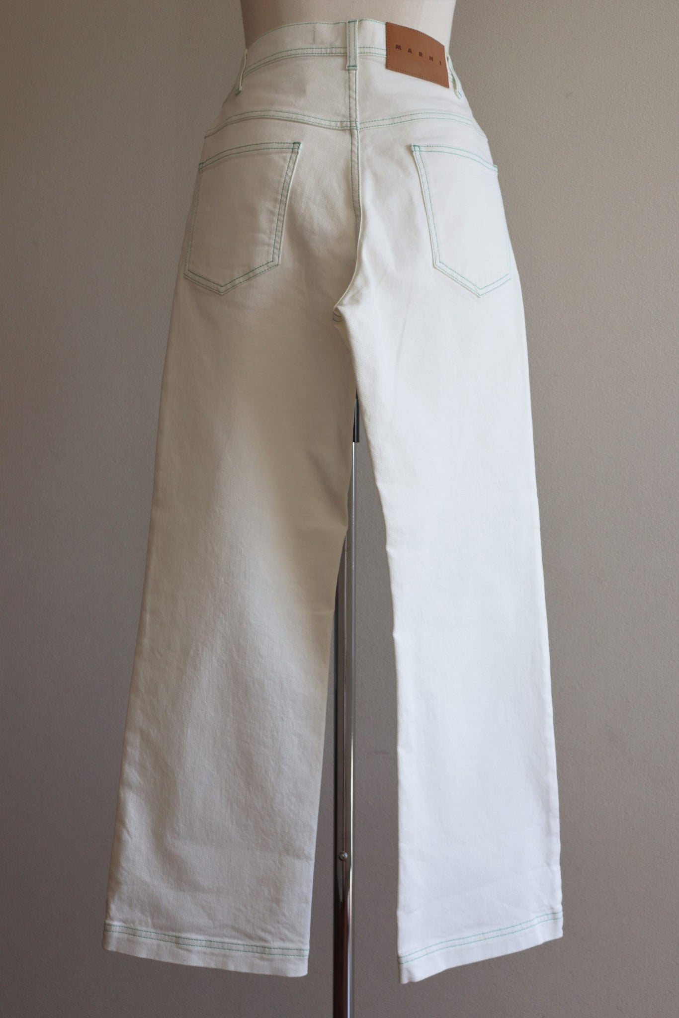 MARNI White Denim Pants