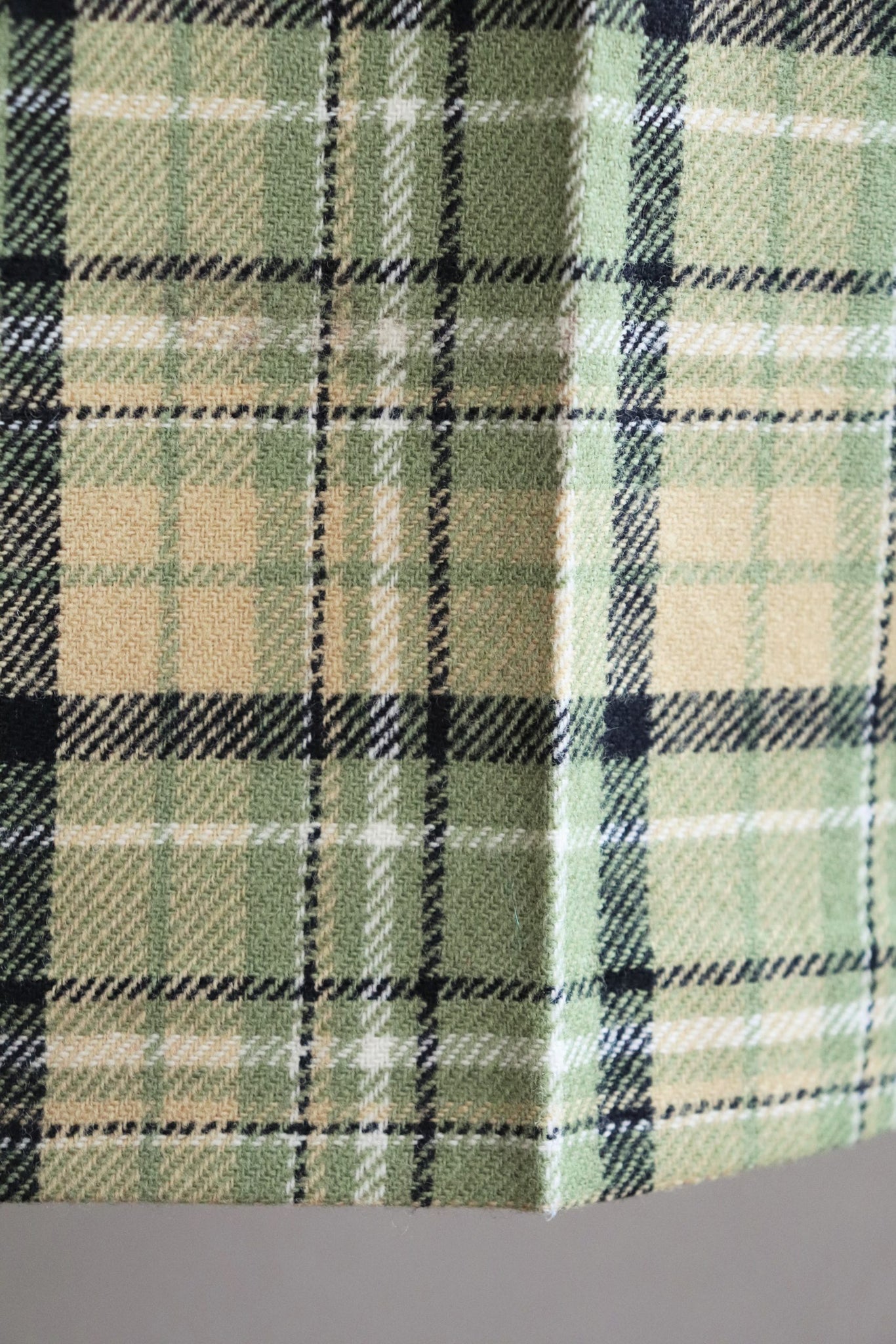 70s Pendleton Green Plaid Wool Suit