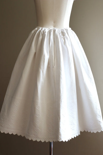 1910s Brushed Cotton Skirt