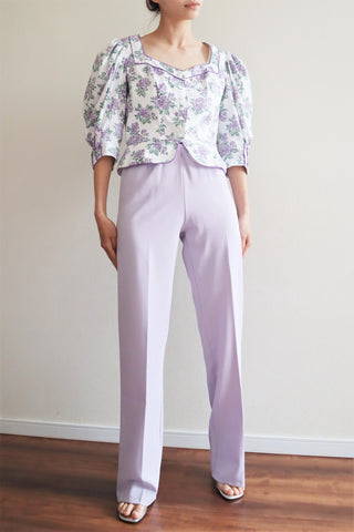 Italy Vintage Pale Purple Pants