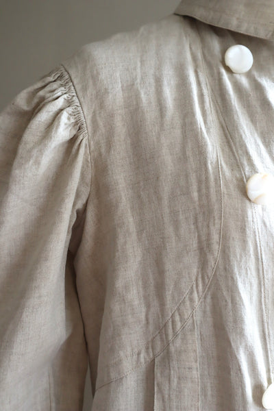 1900s Linen Duster Coat