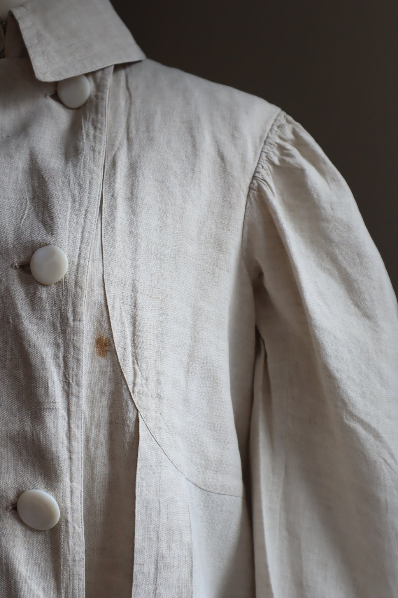 1900s Linen Duster Coat