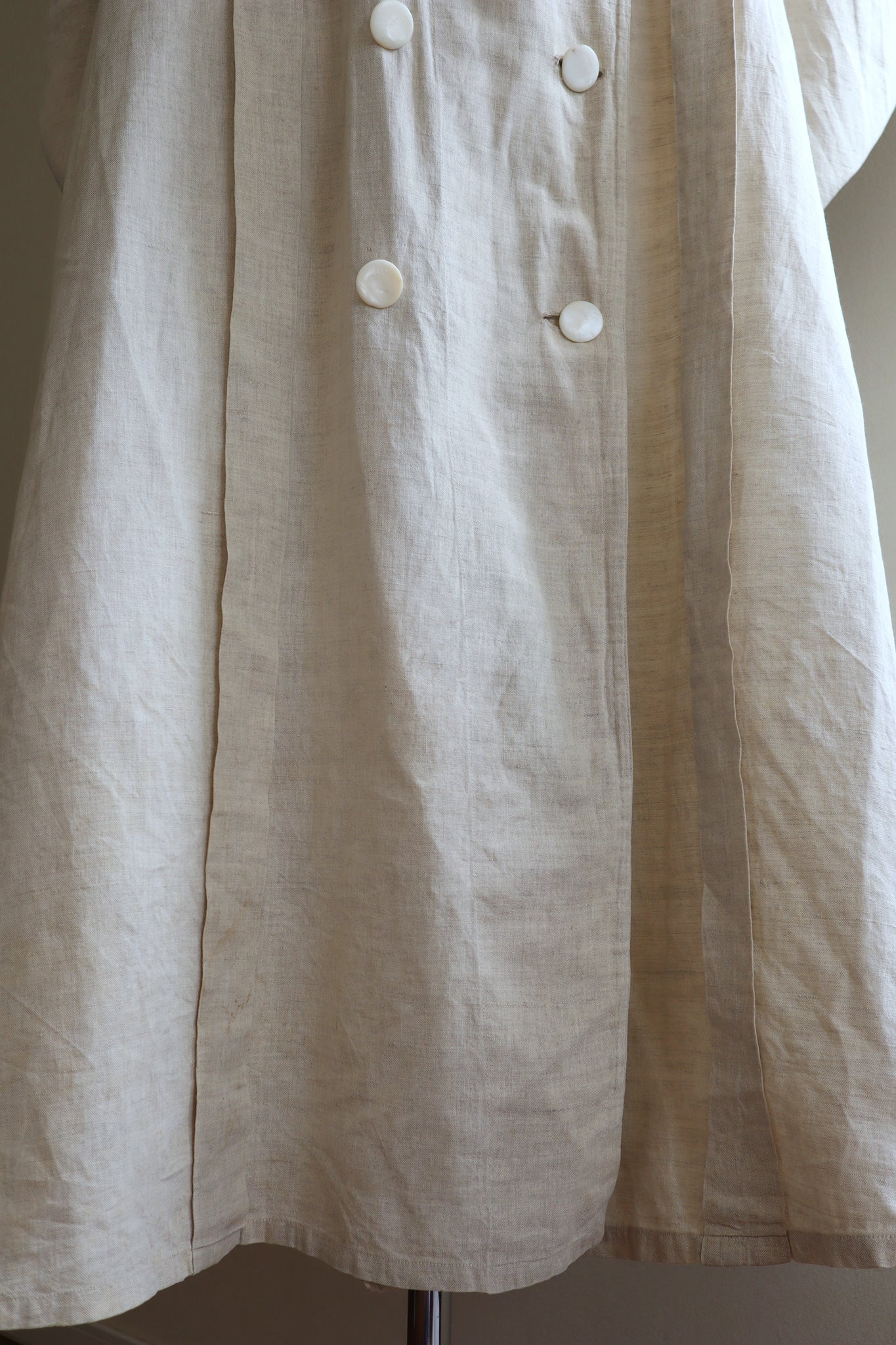 1900s Linen Duster Coat