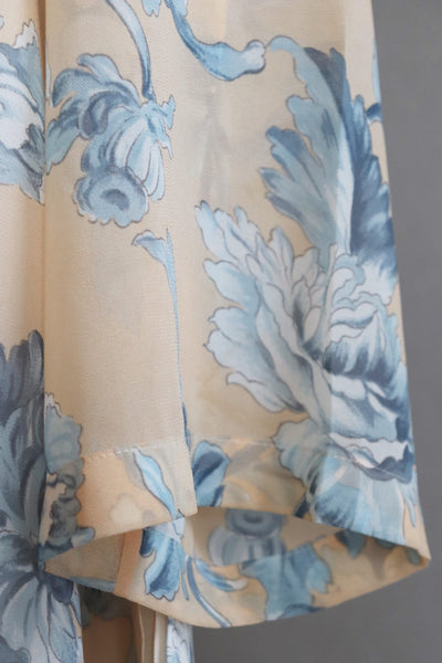 Vintage Floral Chiffon Jacket