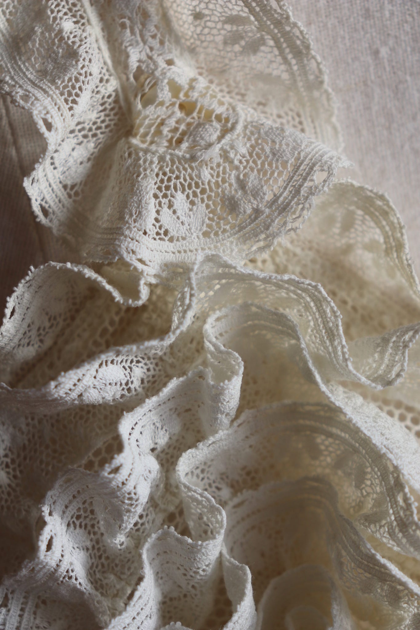 1900s French Tulle Lace Top
