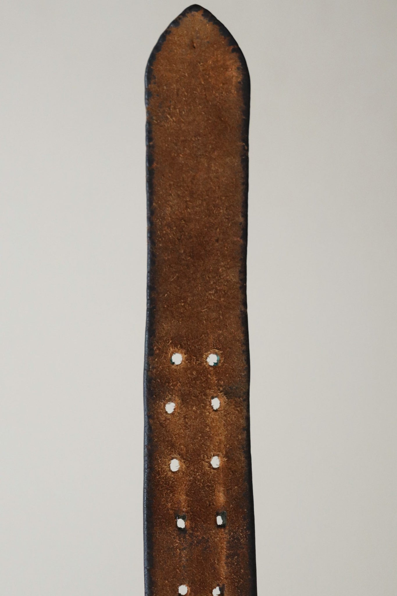 50s Leather Officer's Belt