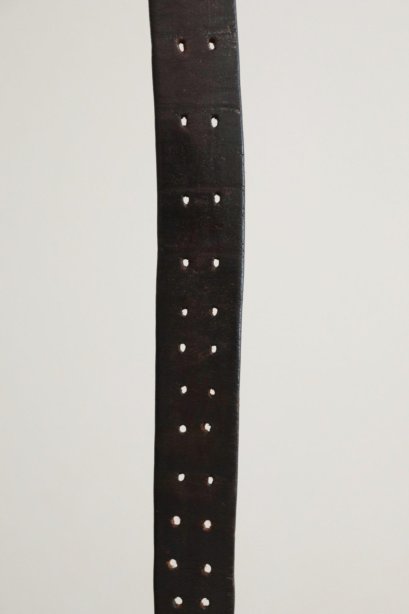 50s Leather Officer's Belt