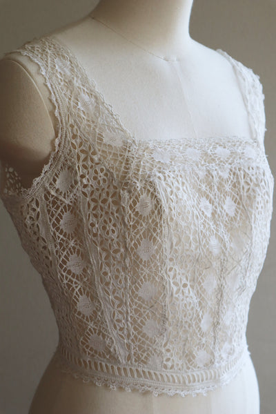 1900s All Lace Corset Cover