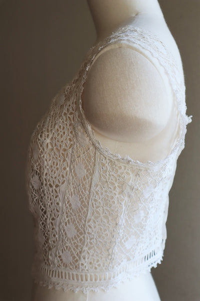 1900s All Lace Corset Cover