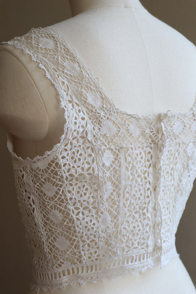 1900s All Lace Corset Cover