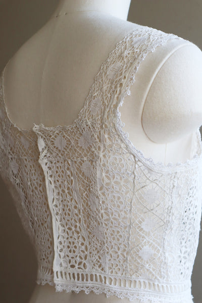 1900s All Lace Corset Cover