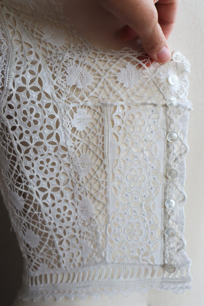 1900s All Lace Corset Cover