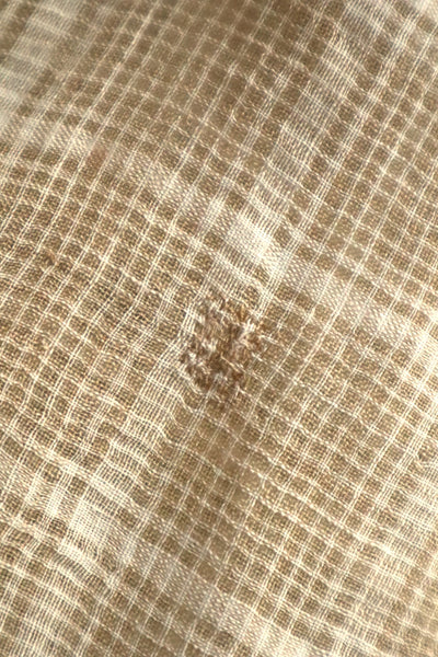 1890s Plaid Voile Blouse
