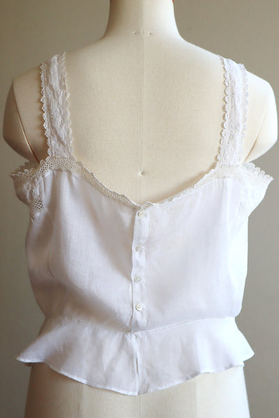 1910s Margaret Embroidered Camisole