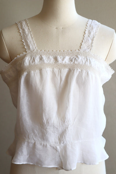 1910s Margaret Embroidered Camisole