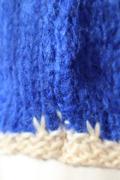 60s Blue Mohair Sweater