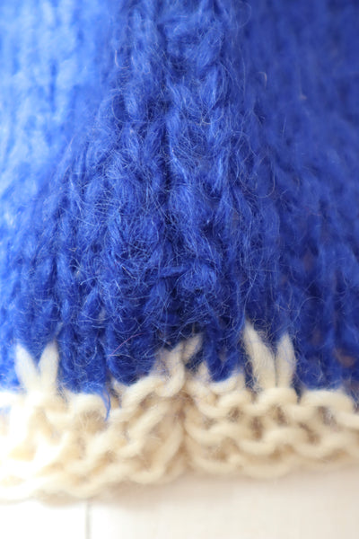 60s Blue Mohair Sweater