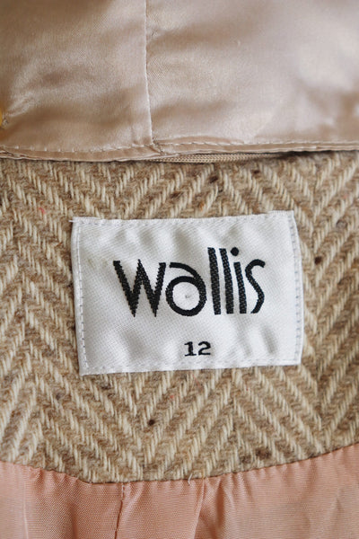70s Moroccan Wool Swing Long Coat