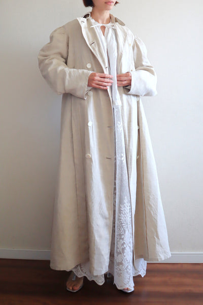 1900s Linen Duster Coat