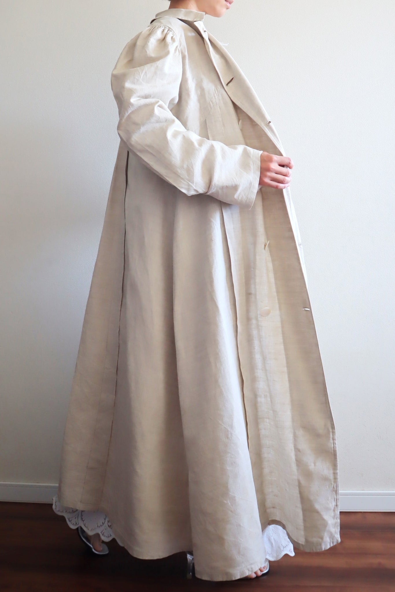 1900s Linen Duster Coat