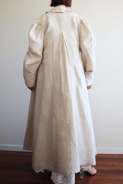 1900s Linen Duster Coat