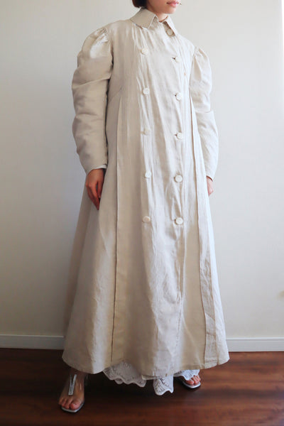 1900s Linen Duster Coat