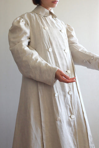 1900s Linen Duster Coat