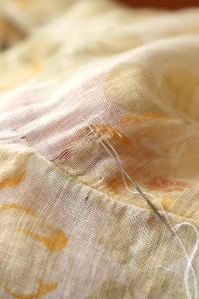 1900s Edwardian Rose Muslin Blouse