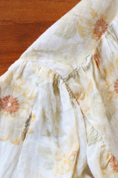 1900s Edwardian Rose Muslin Blouse