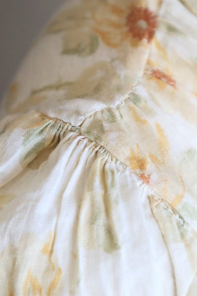 1900s Edwardian Rose Muslin Blouse