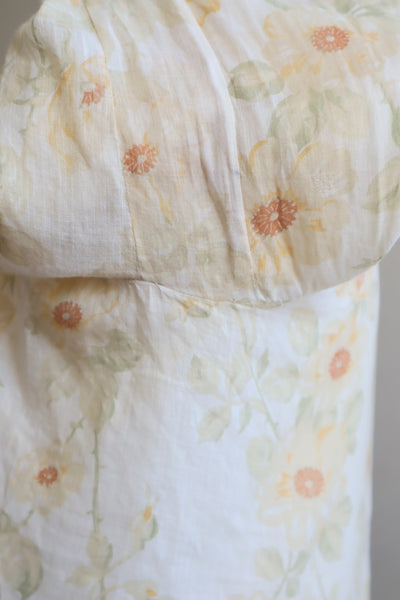 1900s Edwardian Rose Muslin Blouse