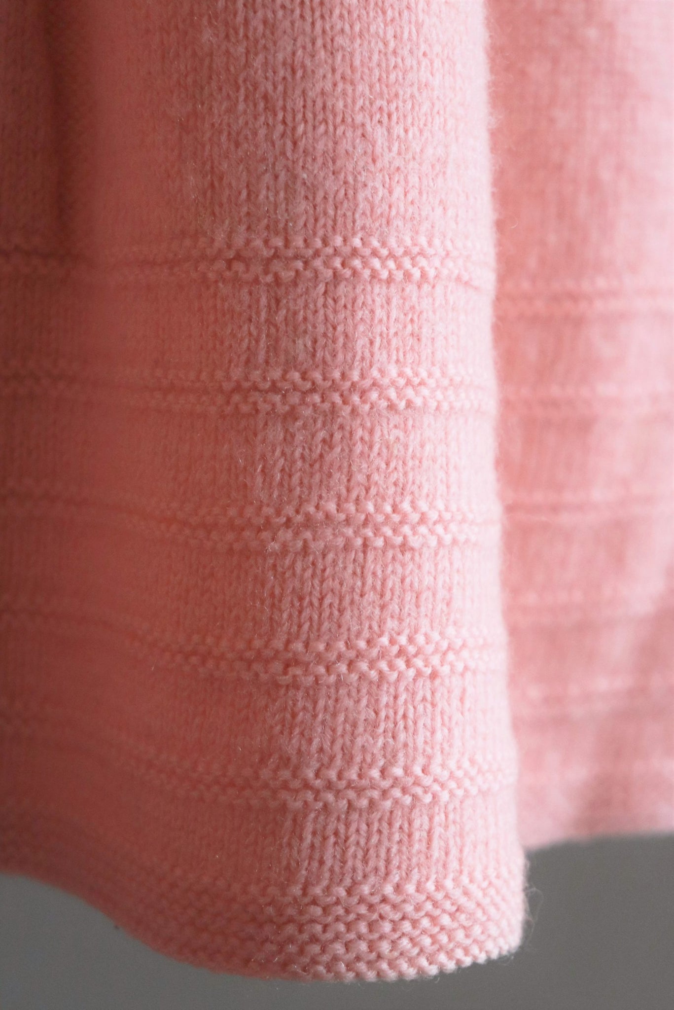 60s Hand Knit Mini Dress