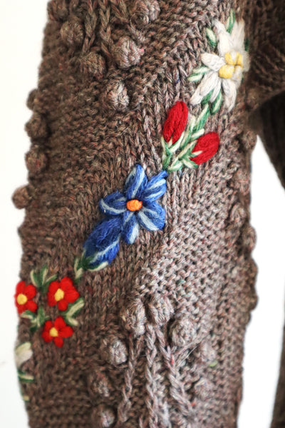 40s Hand Knit Austrian Cardigan