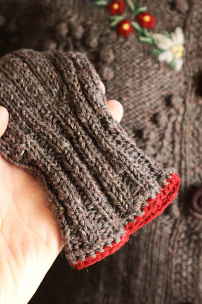 40s Hand Knit Austrian Cardigan