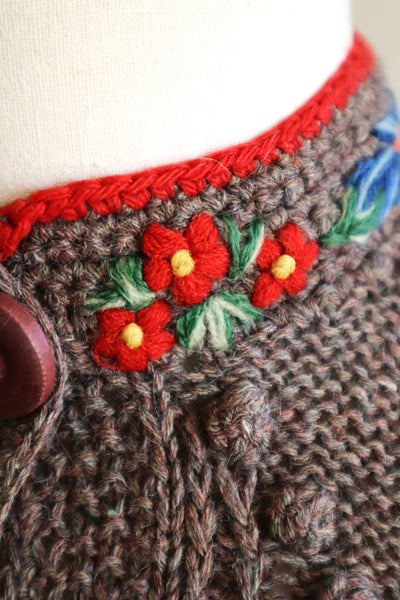 40s Hand Knit Austrian Cardigan